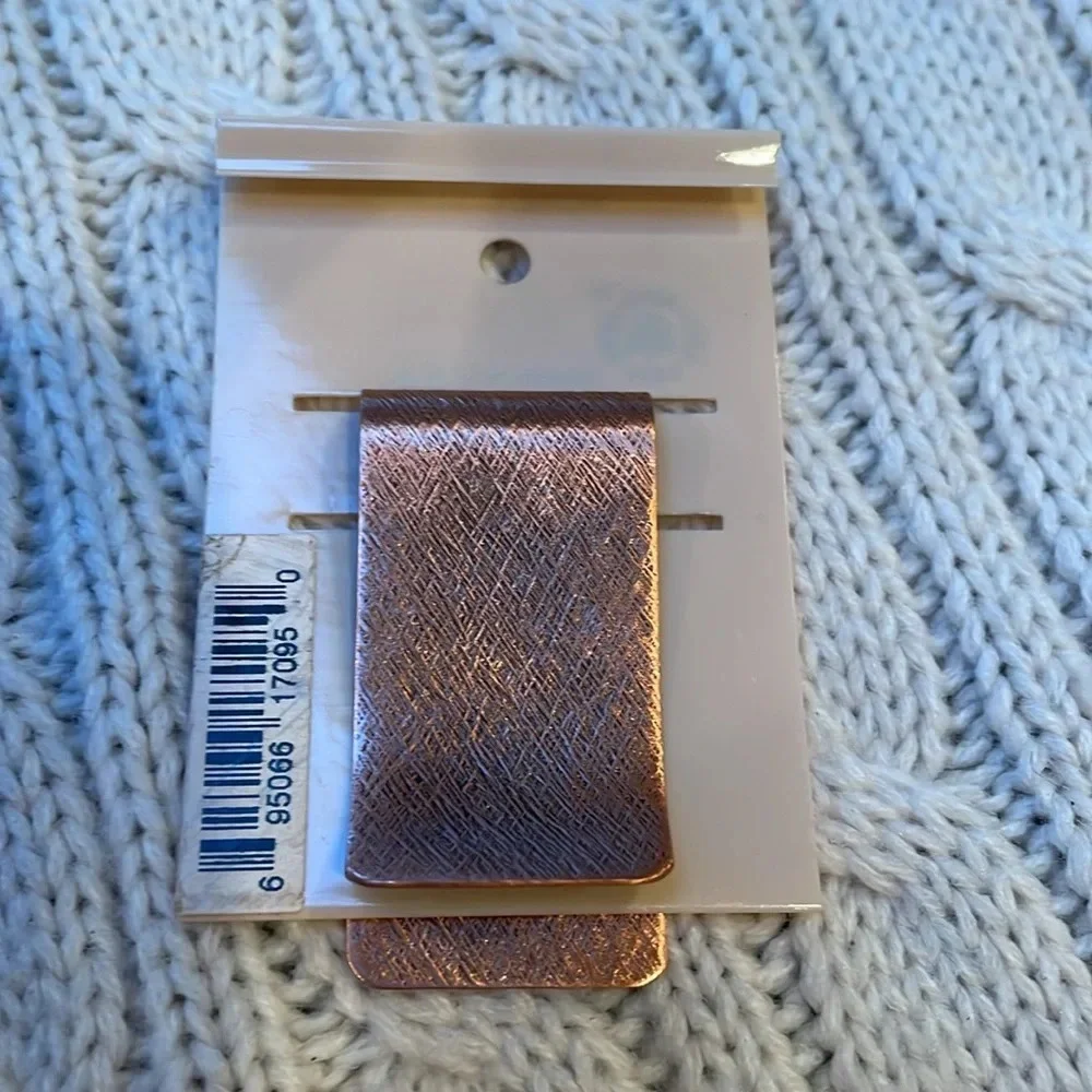 NWOT money clip. Copper Vintage Butte, Montana. Butte copper company. Arrowhead